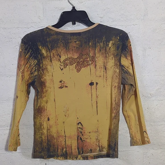 Vintage Y2K Skinny Minnie Rodeo Girl Top - Picture 4 of 8